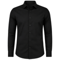 Premium Tailored Cotton Dress Shirt – Black | Lidian Viintake